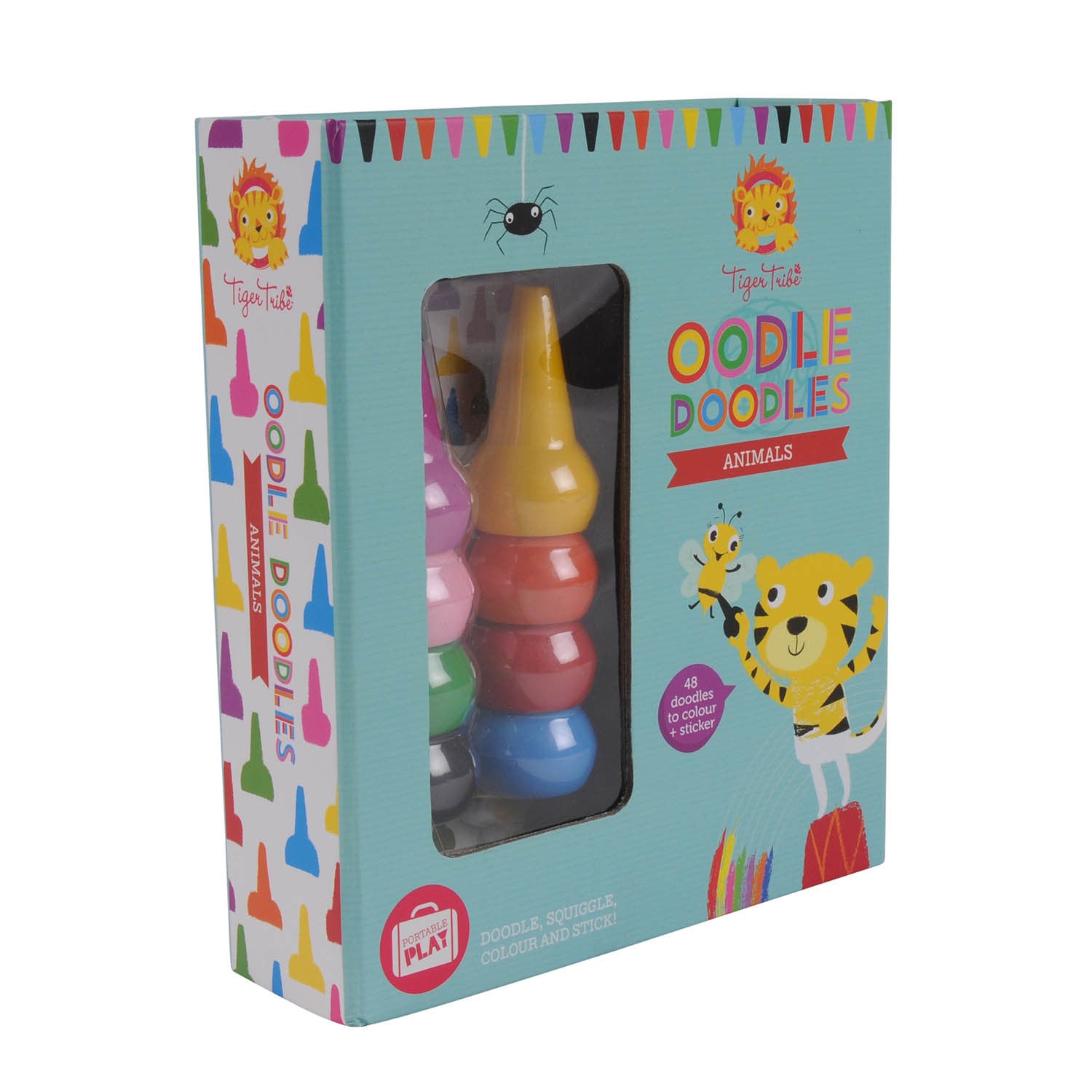 Oodle Doodles krijtset Dieren, Tiger Tribe