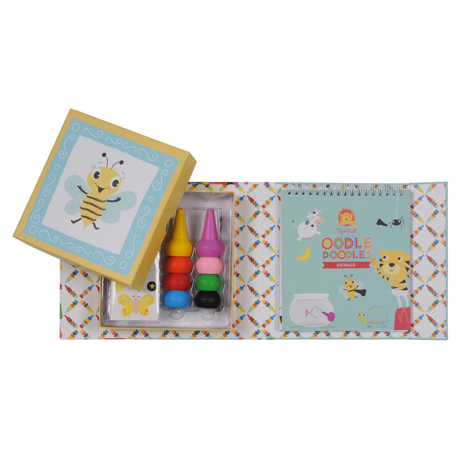 Oodle Doodles krijtset Dieren, Tiger Tribe