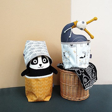 Opbergmand panda Pomme, Esthex