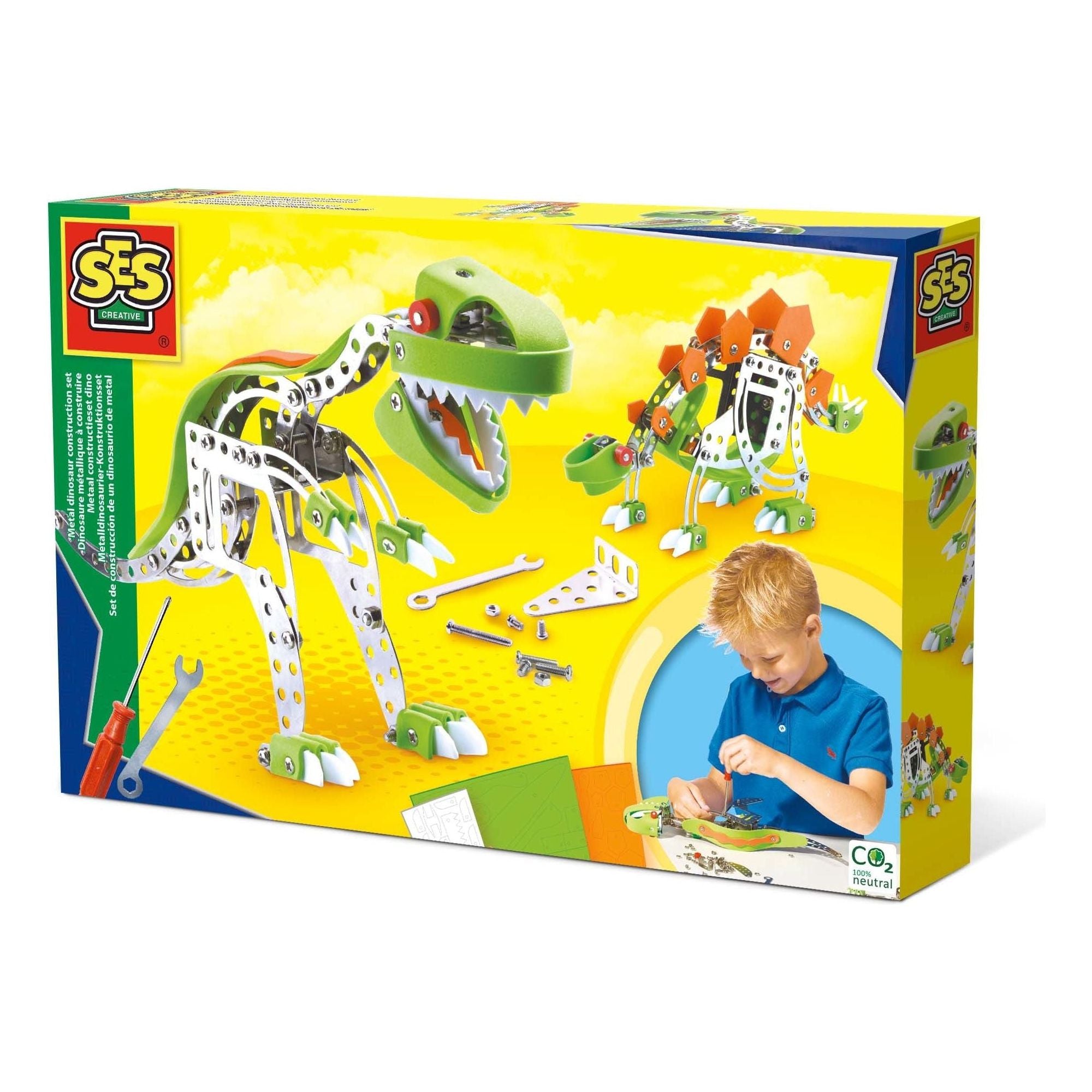 Metaal constructieset dino, SES