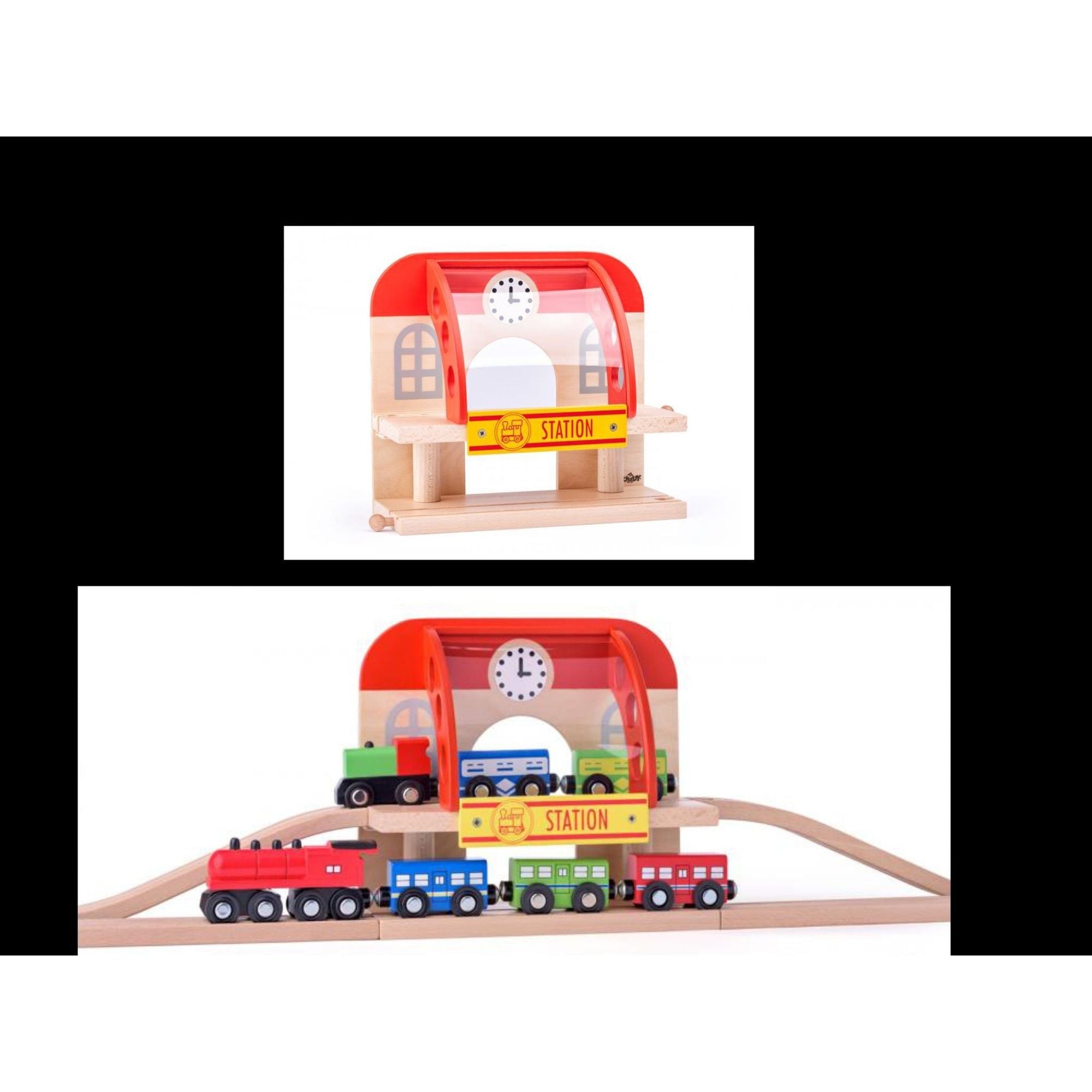 Station met 2 verdiepingen, Woody