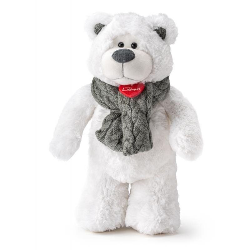 Lumpin bear Icy m.sjaal 38 cm