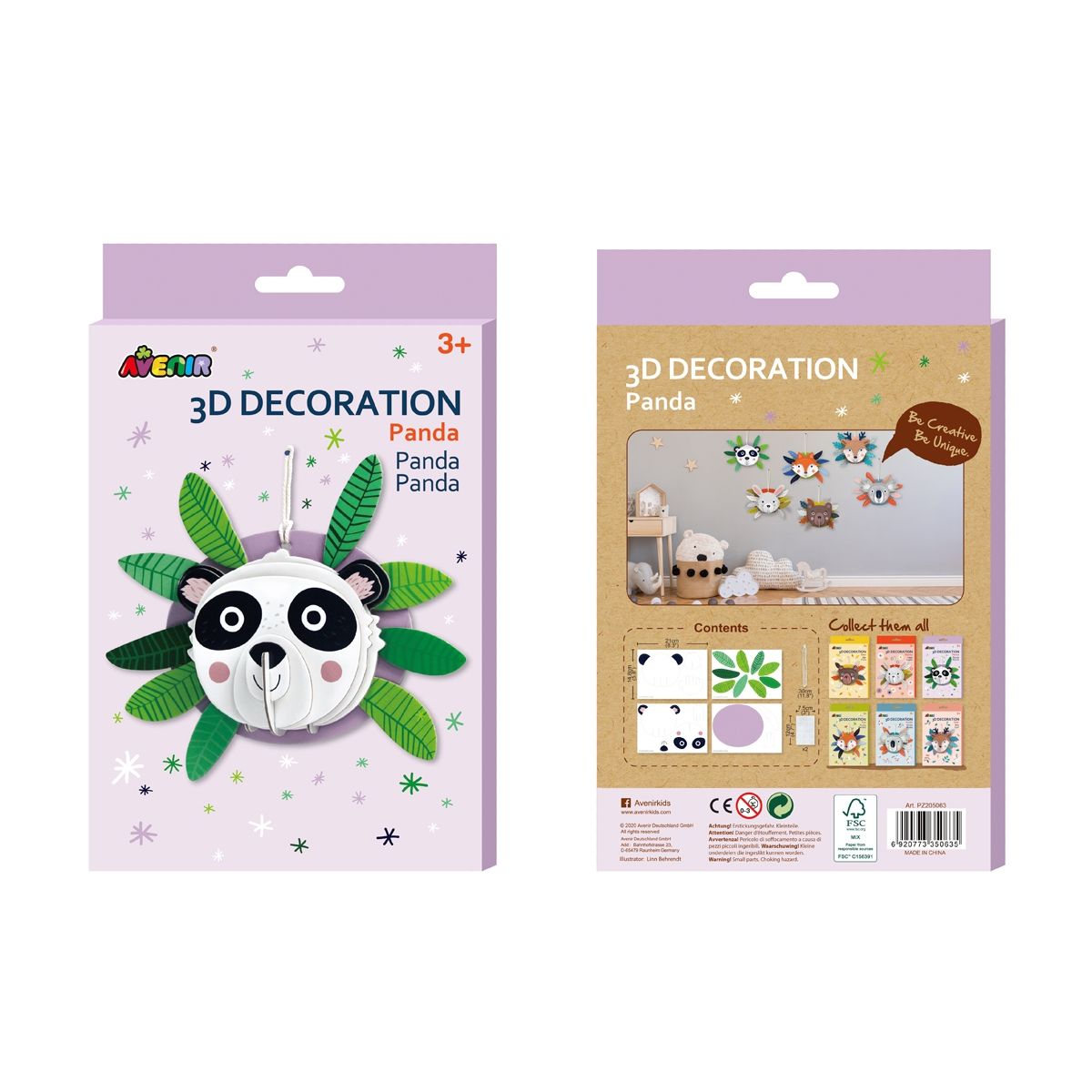 3D Knutselset Panda, Avenir