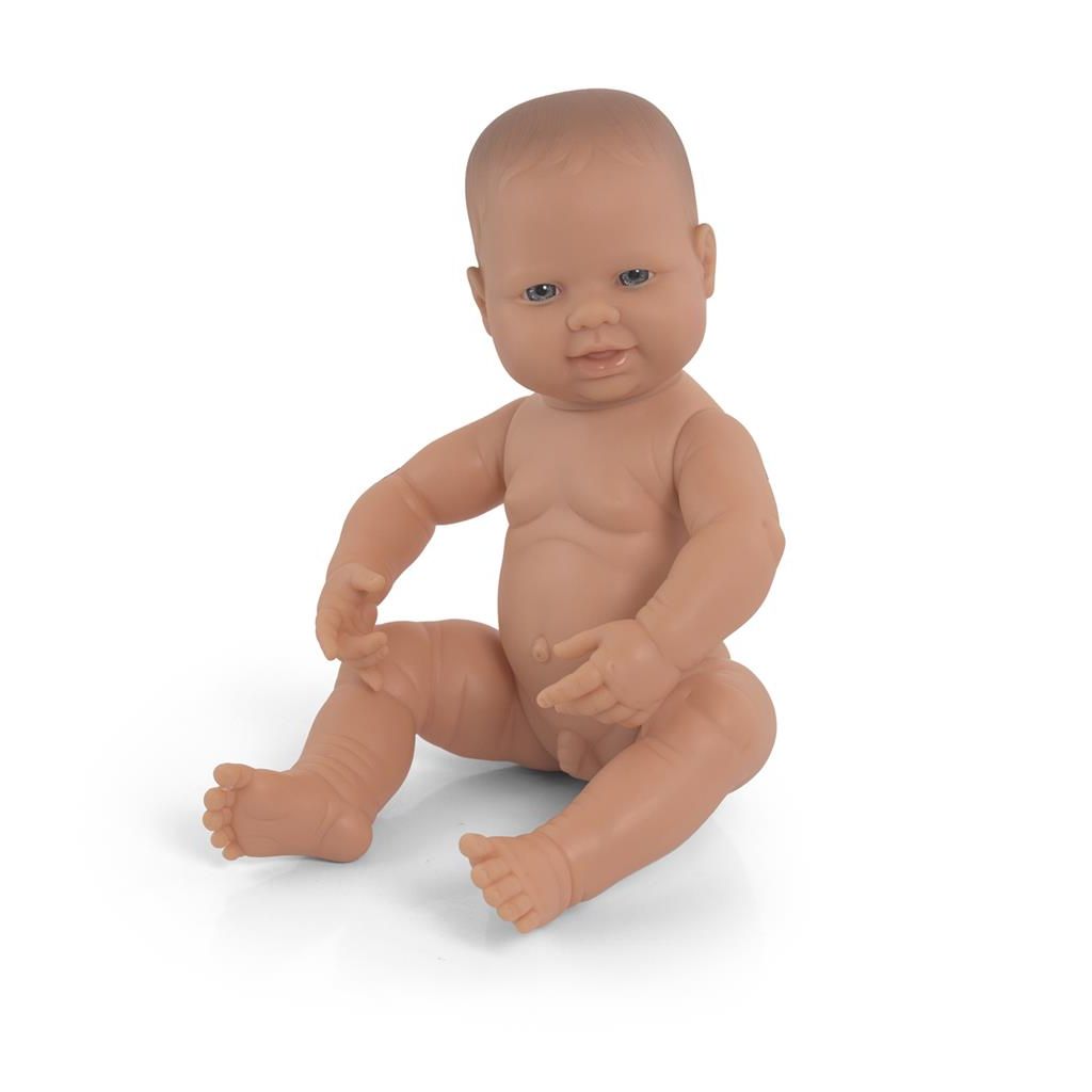 Babypop Europese Jongen 40cm, Miniland