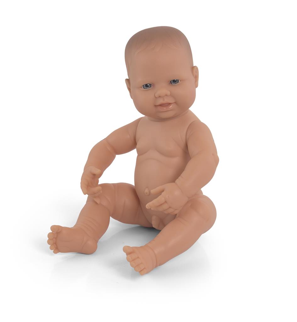 Babypop Europese Jongen 40cm, Miniland