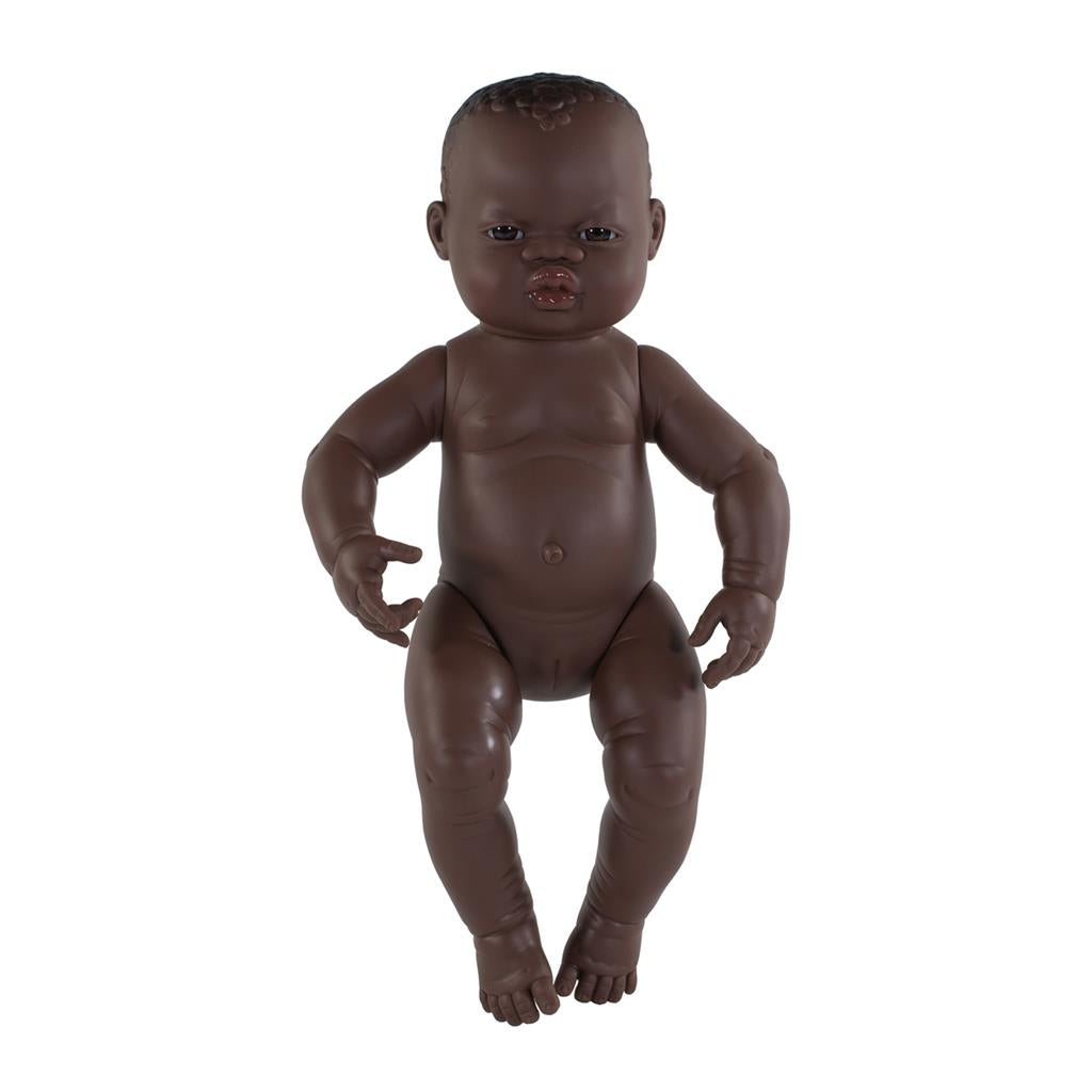 Babypop Afrikaans Meisje 40cm, Miniland