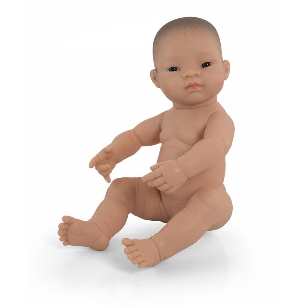 Babypop Aziatisch Meisje 40cm, Miniland