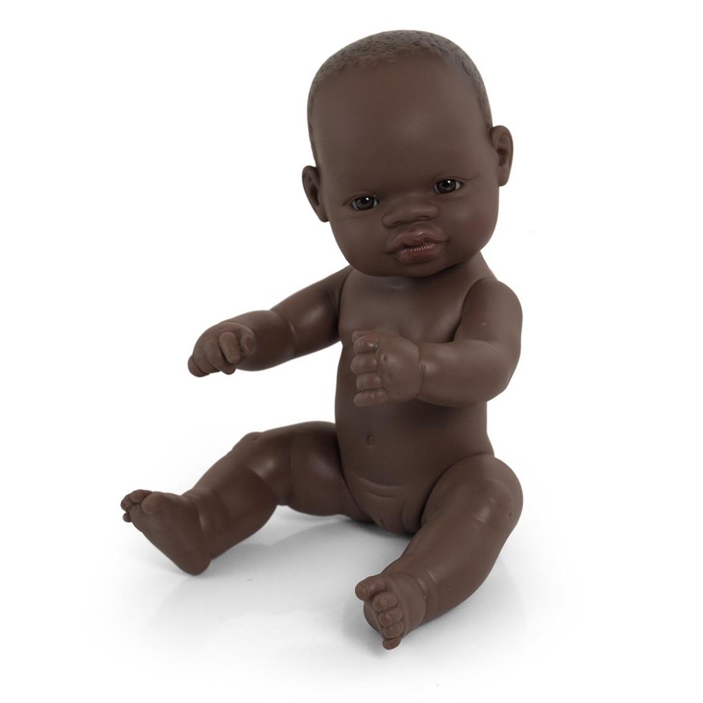 Babypop Afrikaans Meisje 32cm, Miniland