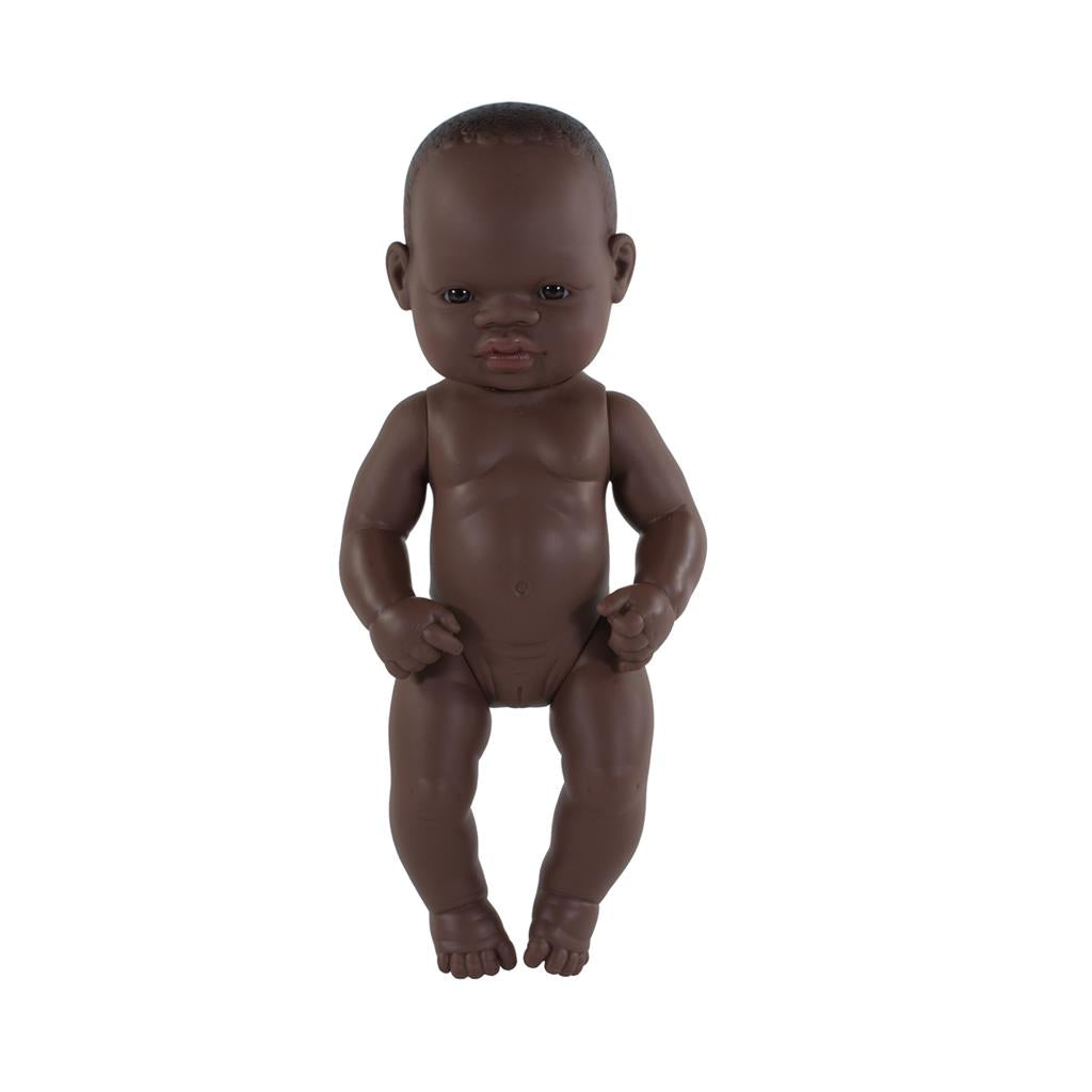 Babypop Afrikaans Meisje 32cm, Miniland