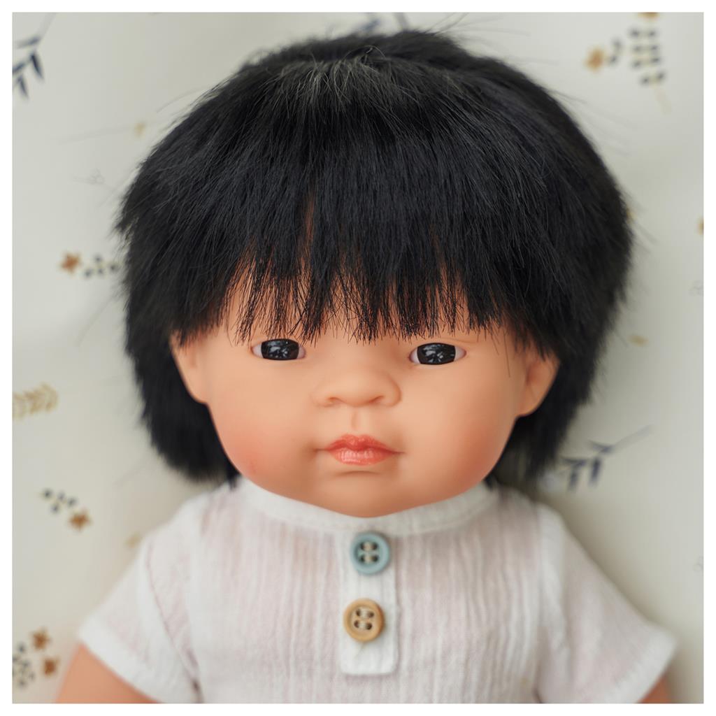 Pop Aziatische Jongen 38cm, Miniland