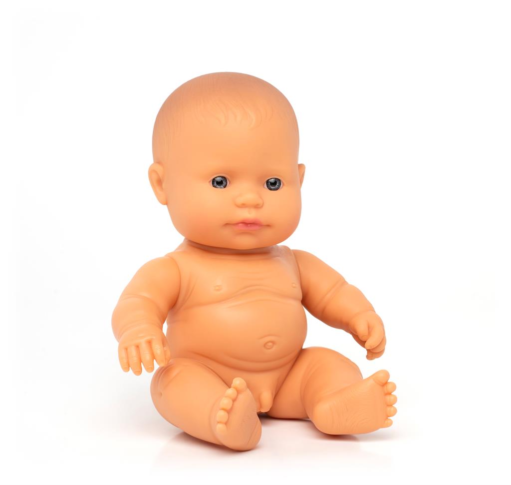 Babypop Europese Jongen 21cm, Miniland