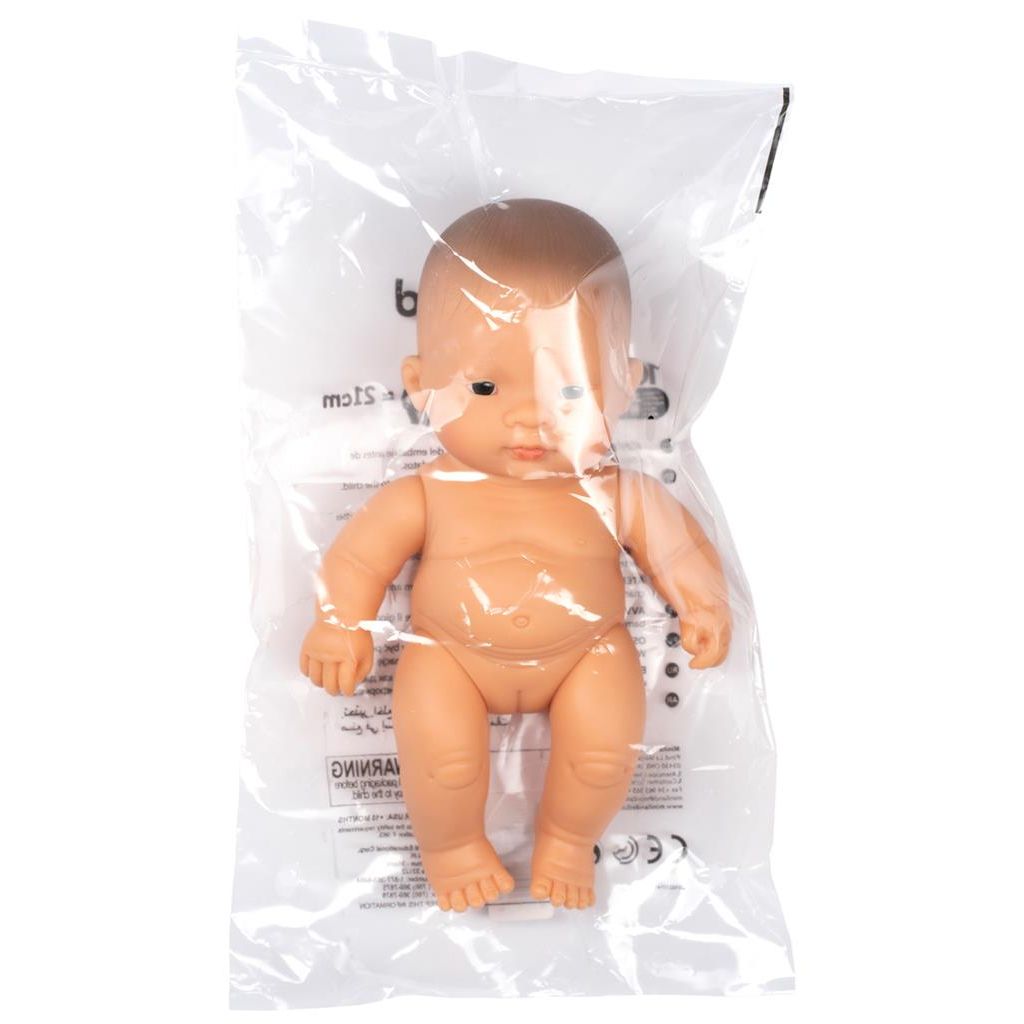 Babypop Aziatisch Meisje 21cm, Miniland