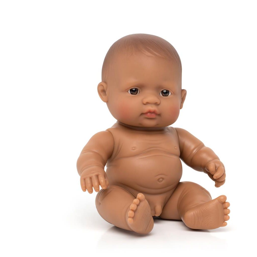 Babypop Latijnse Jongen 21cm, Miniland