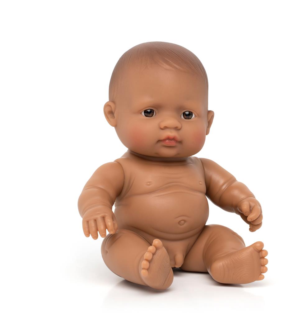 Babypop Latijnse Jongen 21cm, Miniland