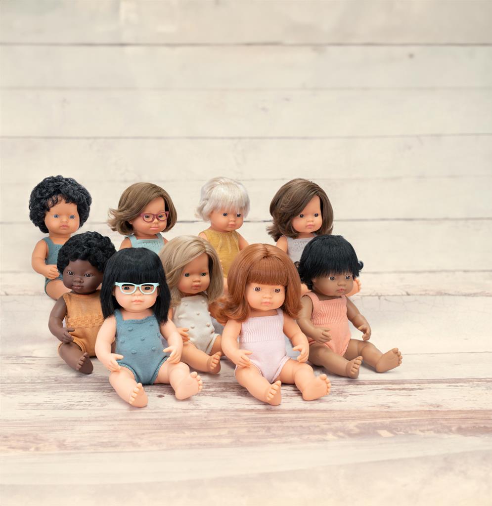 Pop Europees Meisje Roodharig 38cm, Miniland