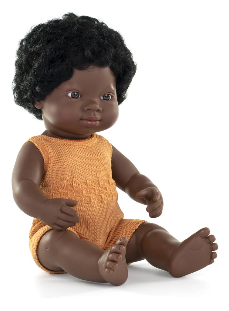 Pop Afrikaans Meisje 38cm, Miniland