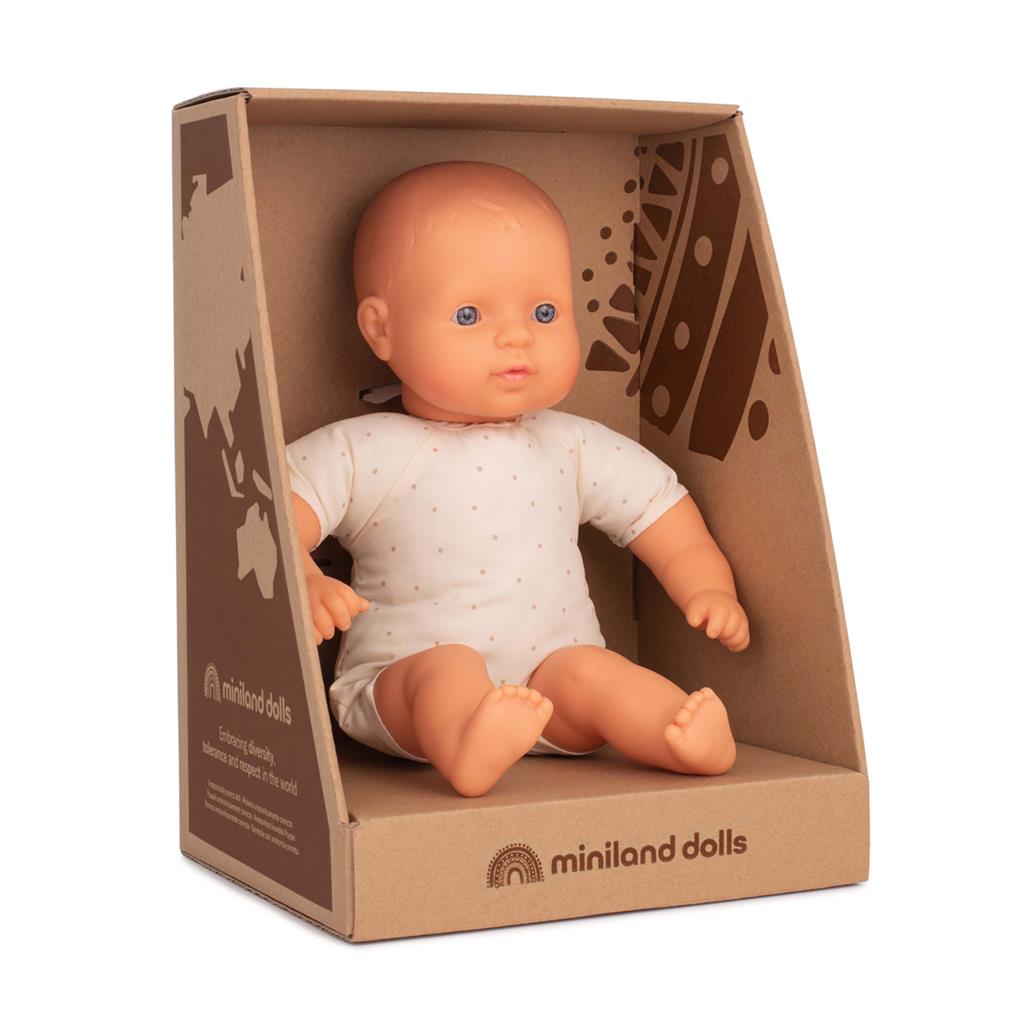 Babypop Europees 32cm, Miniland