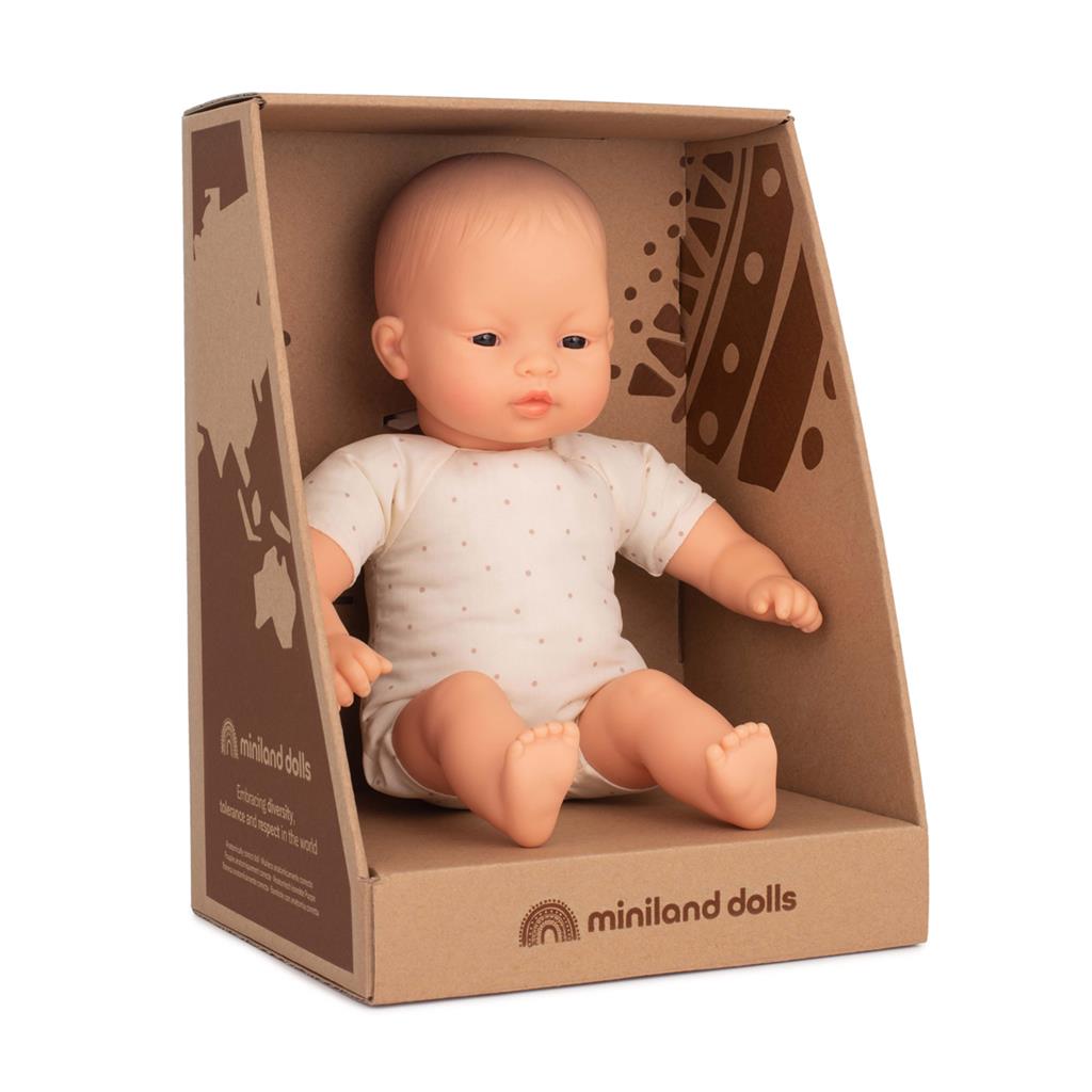 Babypop Aziatisch 32cm, Miniland