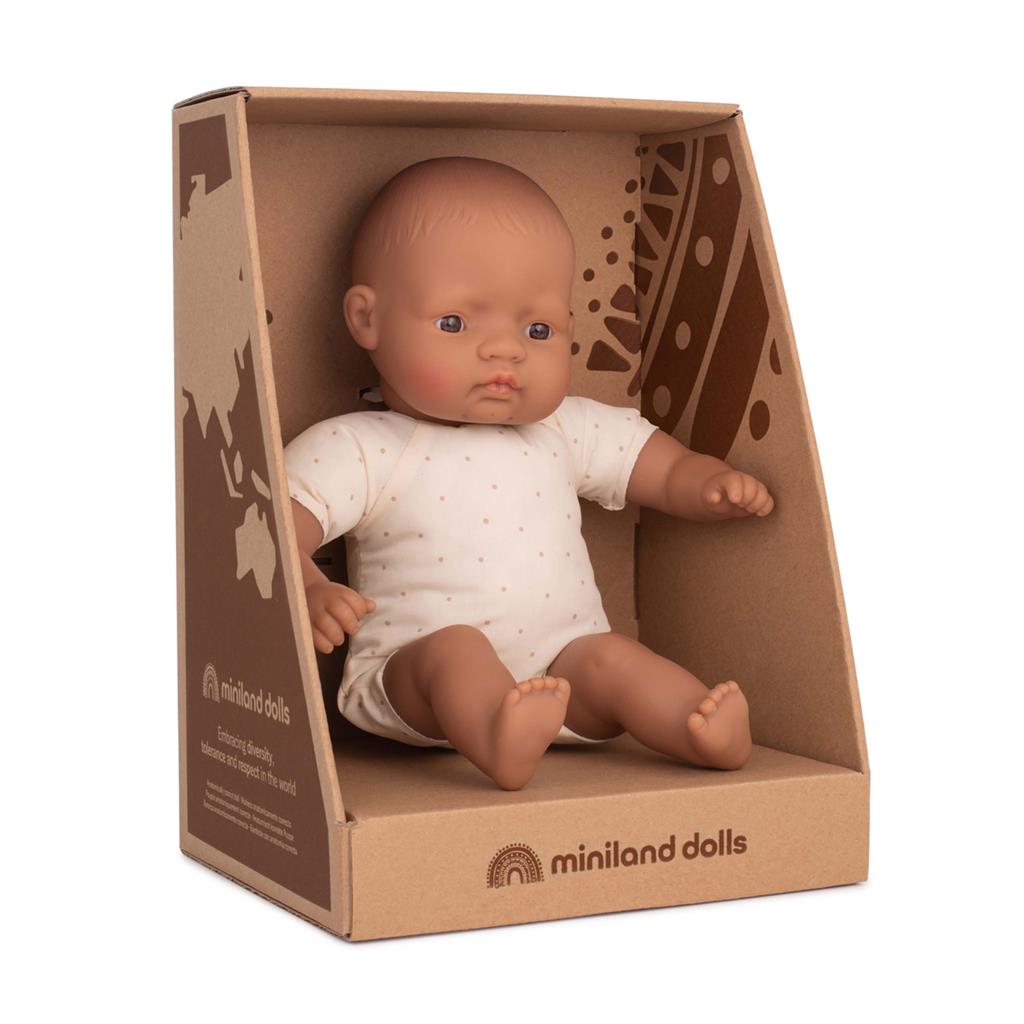 Babypop Latijns Meisje 32cm, Miniland