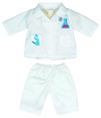 Kledij Set Beroepen - Wetenschapper 38cm, Miniland