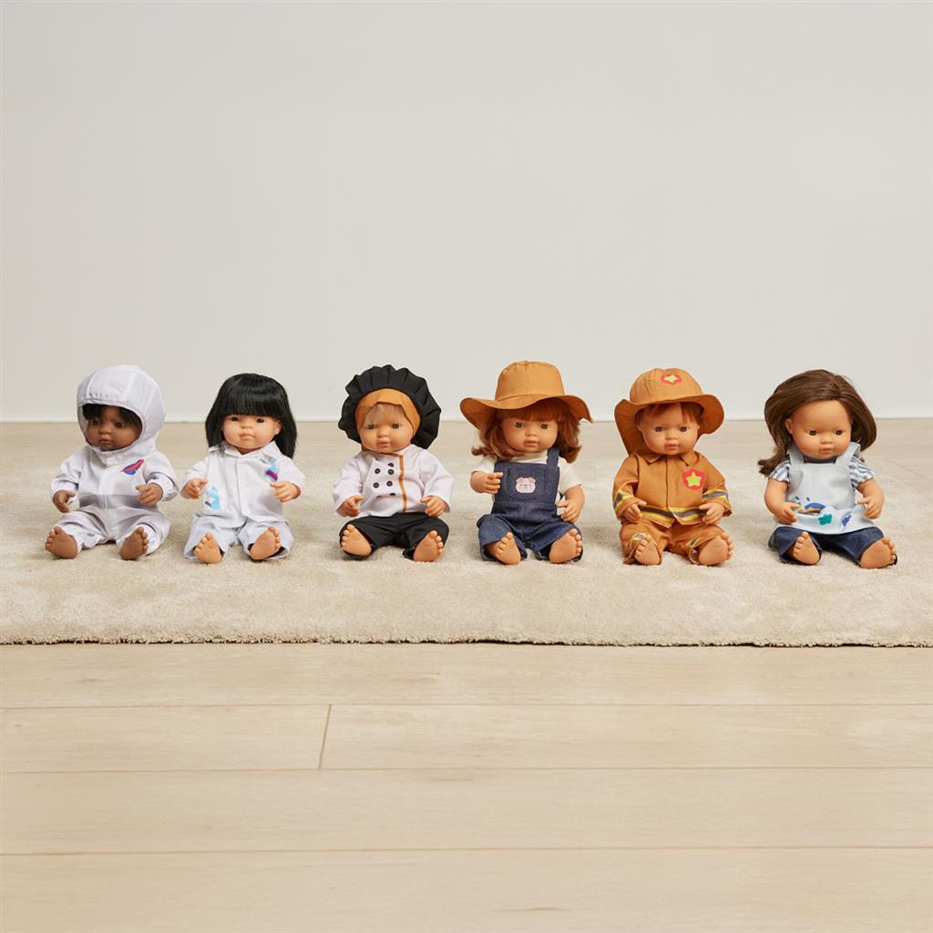 Kledij Set Beroepen - Wetenschapper 38cm, Miniland