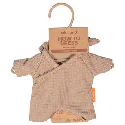 Pyjama Met Muts 21cm, Miniland