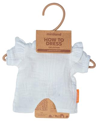 Pyjama Met Muts 21cm, Miniland