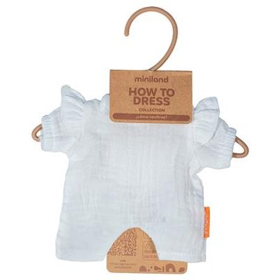 Pyjama Met Muts 21cm, Miniland