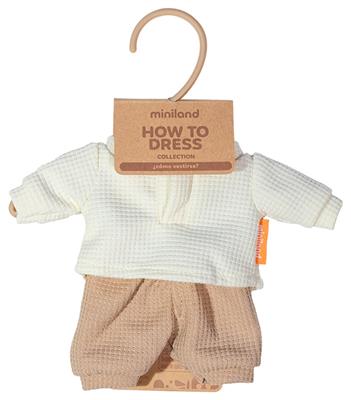 T-Shirt En Broek 21cm, Miniland