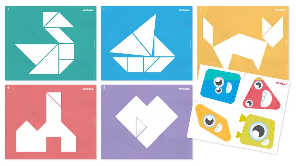 Lightpad - Tangram, Miniland