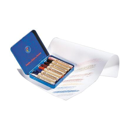 Bijenwasstiftjes 8 aanvulkleuren assortiment 1, Stockmar