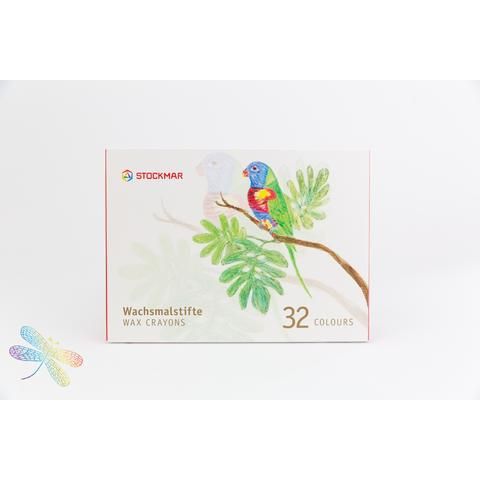 Bijenwasstiftjes 32 kleuren, Stockmar