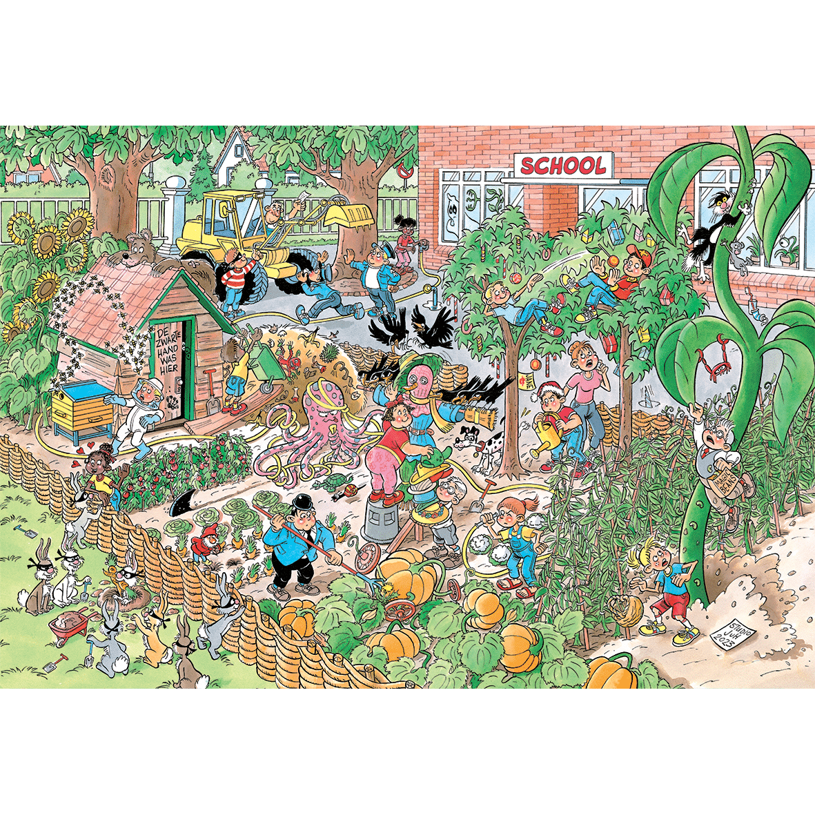 De Schooltuin - Jan van Haasteren Junior (360), Jumbo