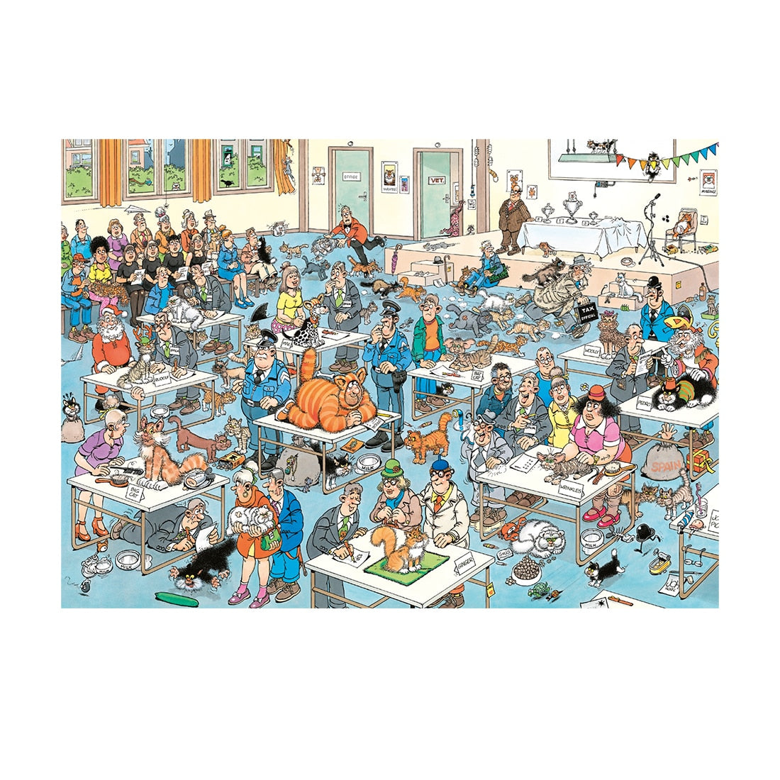 De Kattenshow - Jan van Haasteren (1000), Jumbo