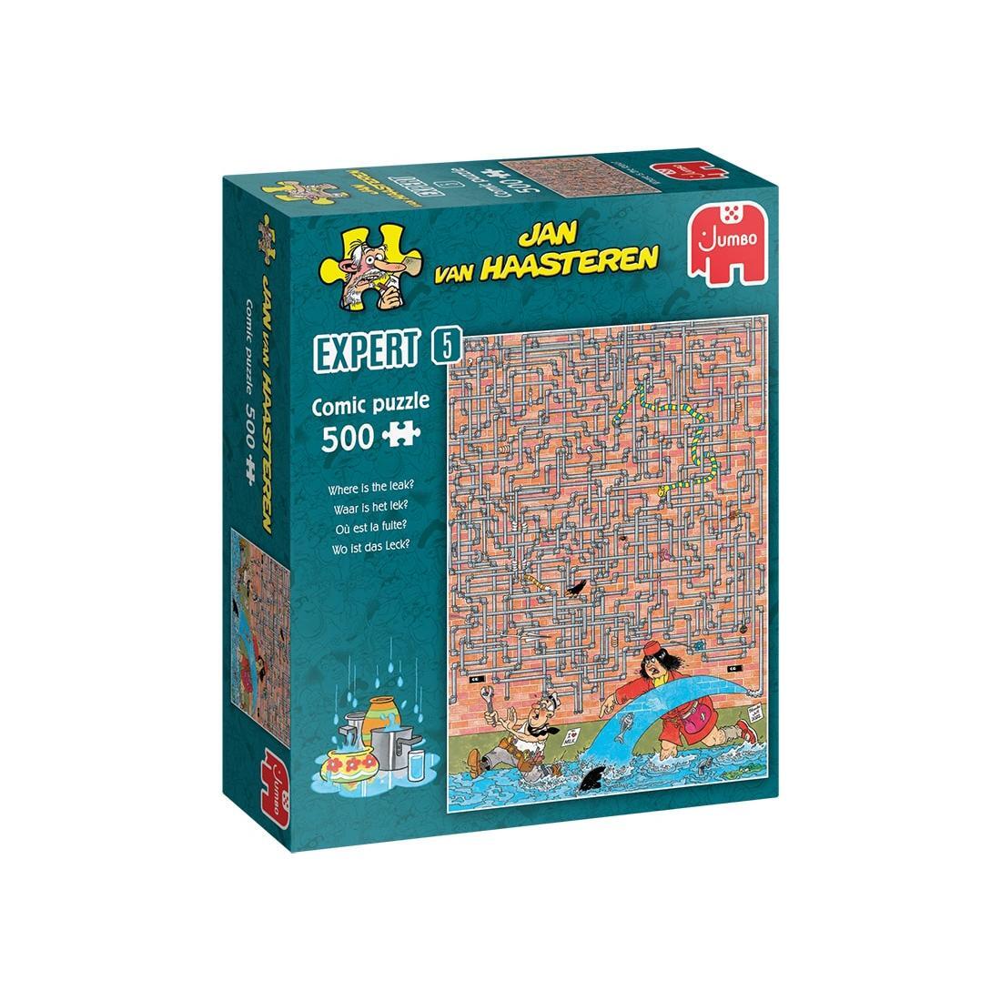 Where is the leak? - Jan van Haasteren Expert (500), Jumbo