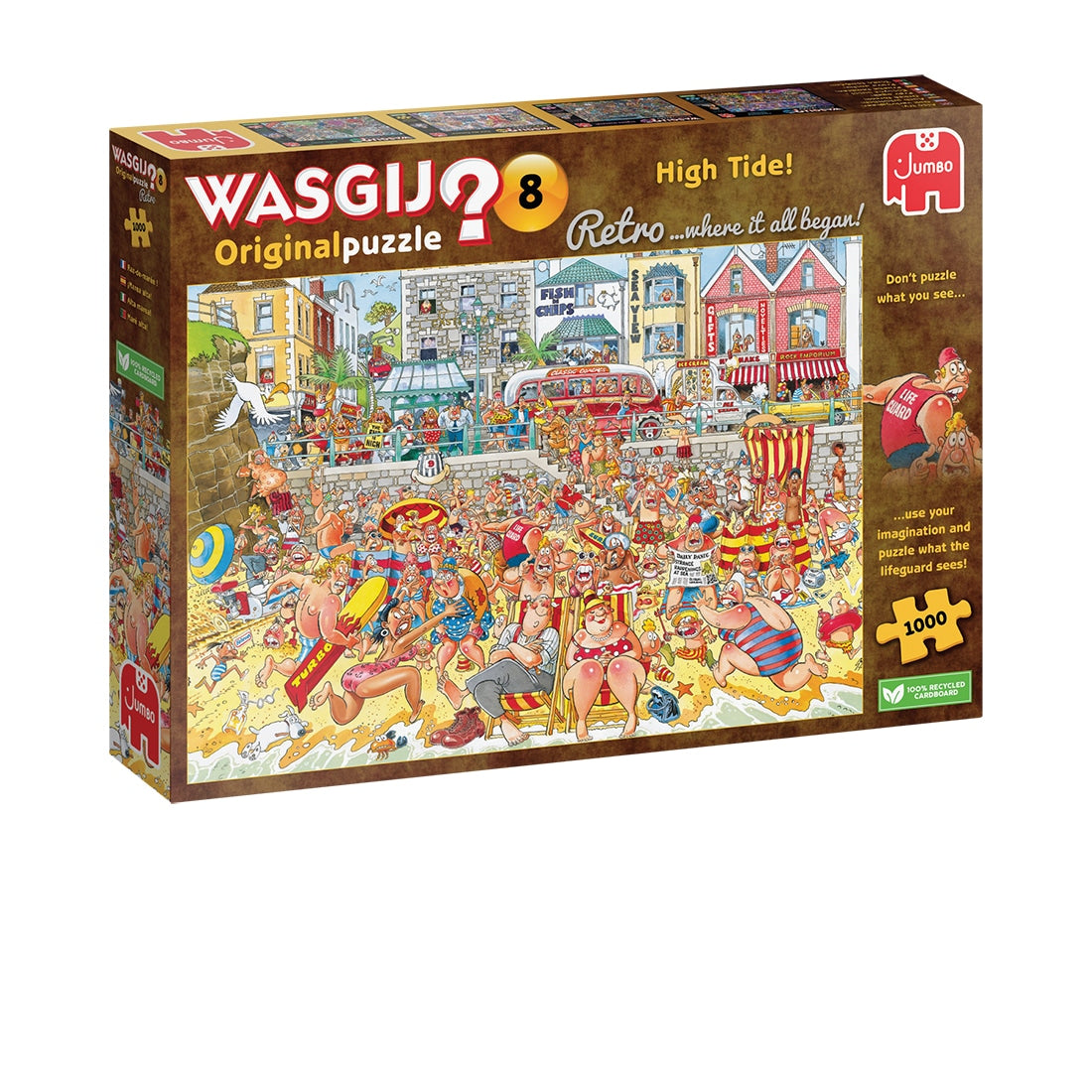 Wasgij Retro Original 8 - Vloed! (1000), Jumbo