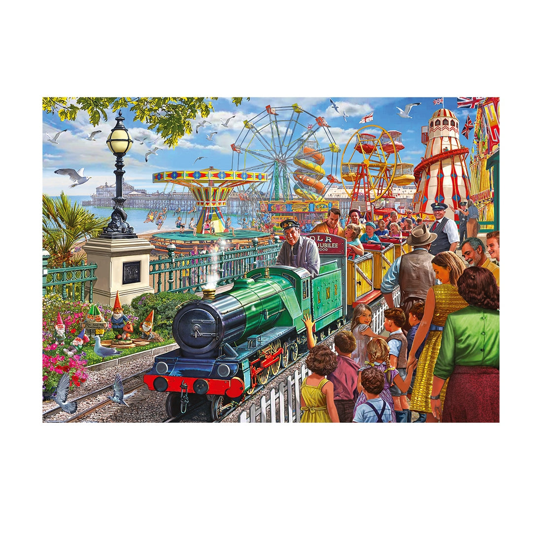 Falcon Fun at the Seaside (1000), Jumbo