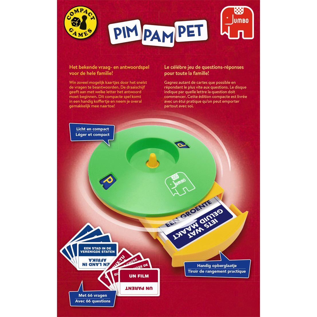 Pim Pam Pet Reisversie, Jumbo