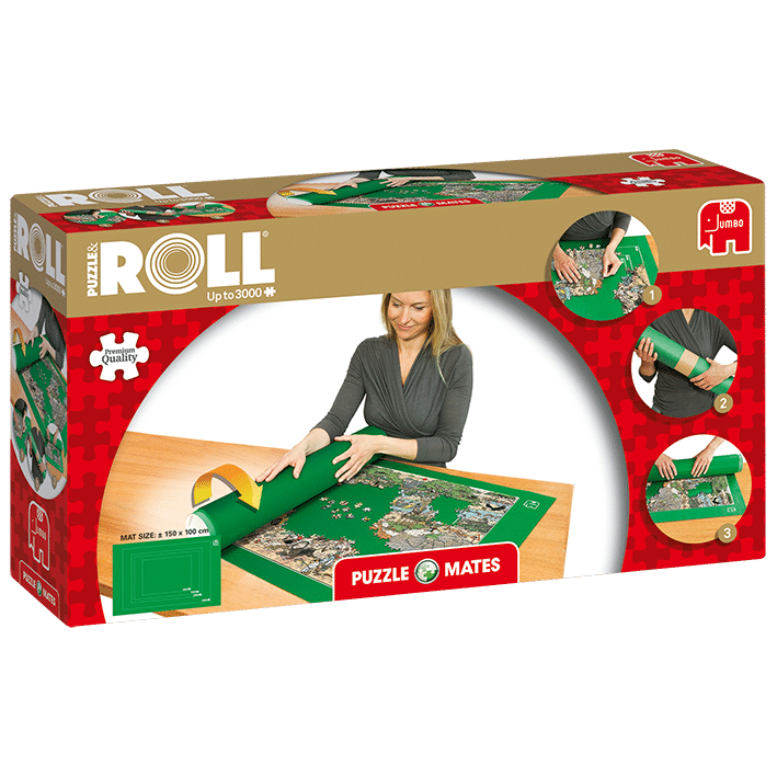Puzzle Mates - Puzzle & Roll 1500-3000, Jumbo