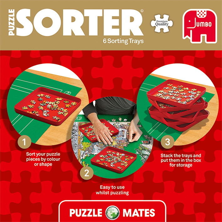 Puzzle Mates Puzzle Sorters, Jumbo