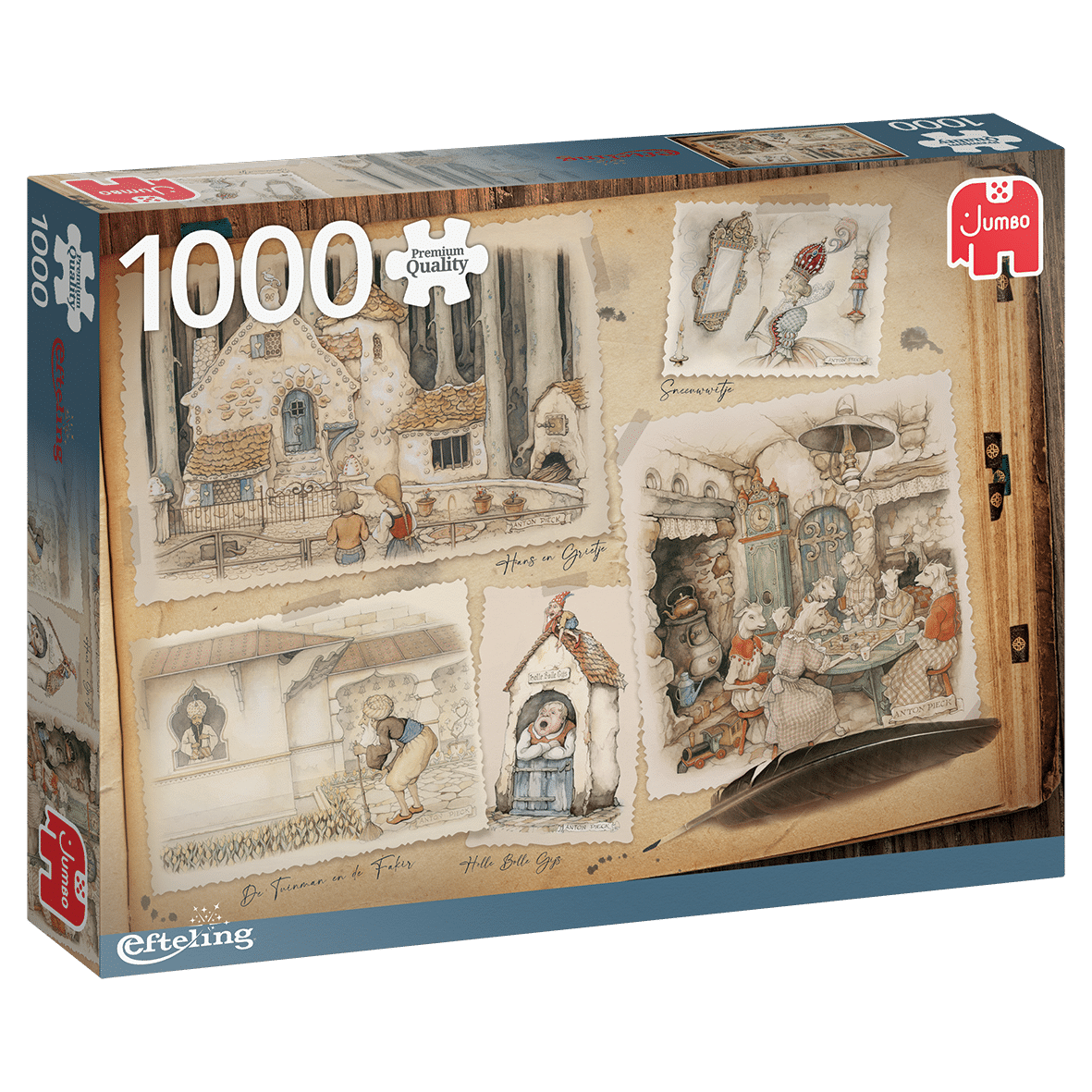 Efteling - Anton Pieck (1000) (U), Jumbo
