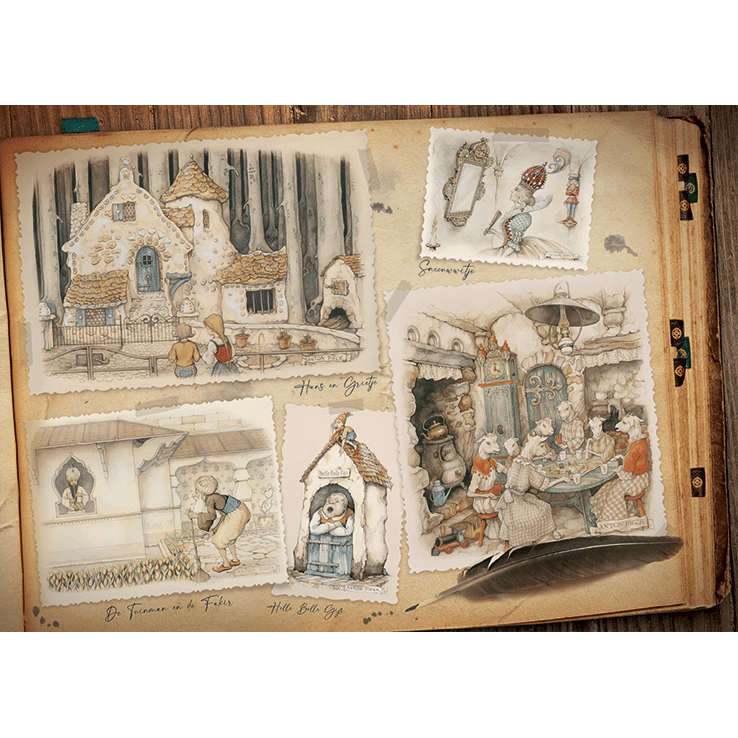Efteling - Anton Pieck (1000) (U), Jumbo