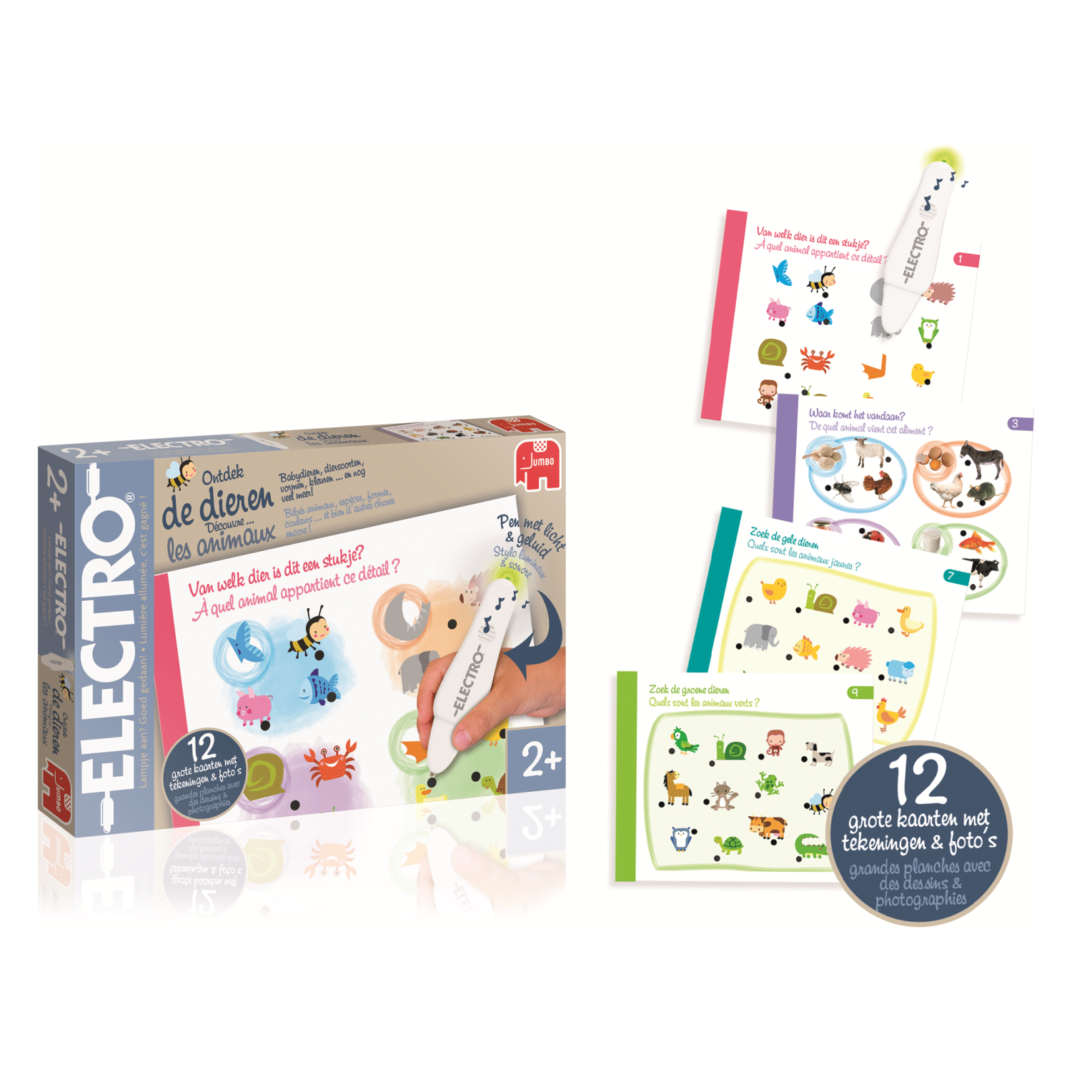 Electro Wonderpen Ontdek De Dieren, Jumbo