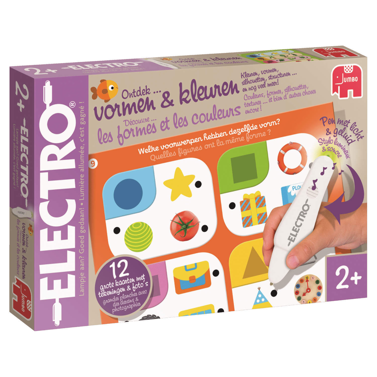 Electro Wonderpen Ontdek Vormen en Kleuren, Jumbo