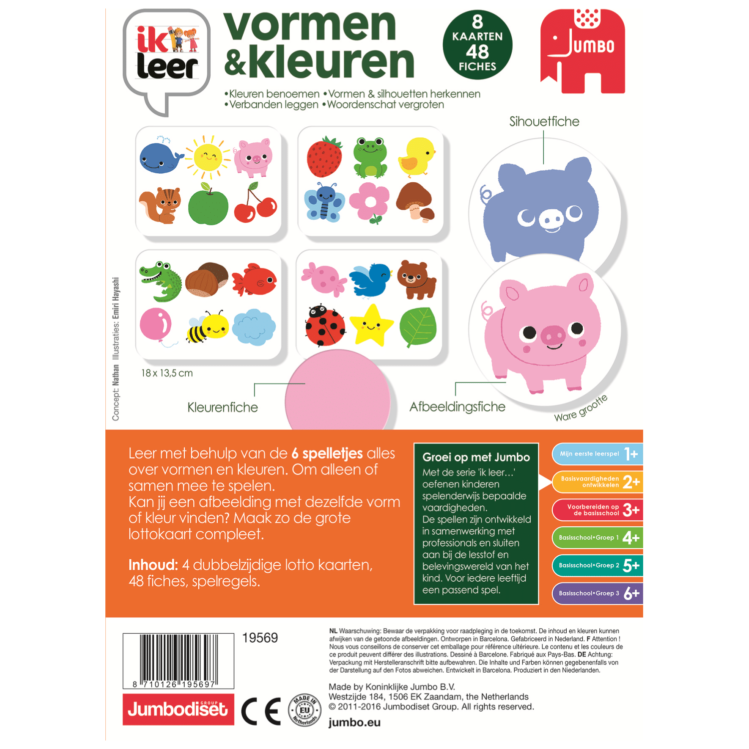 Ik Leer Vormen en Kleuren, Jumbo