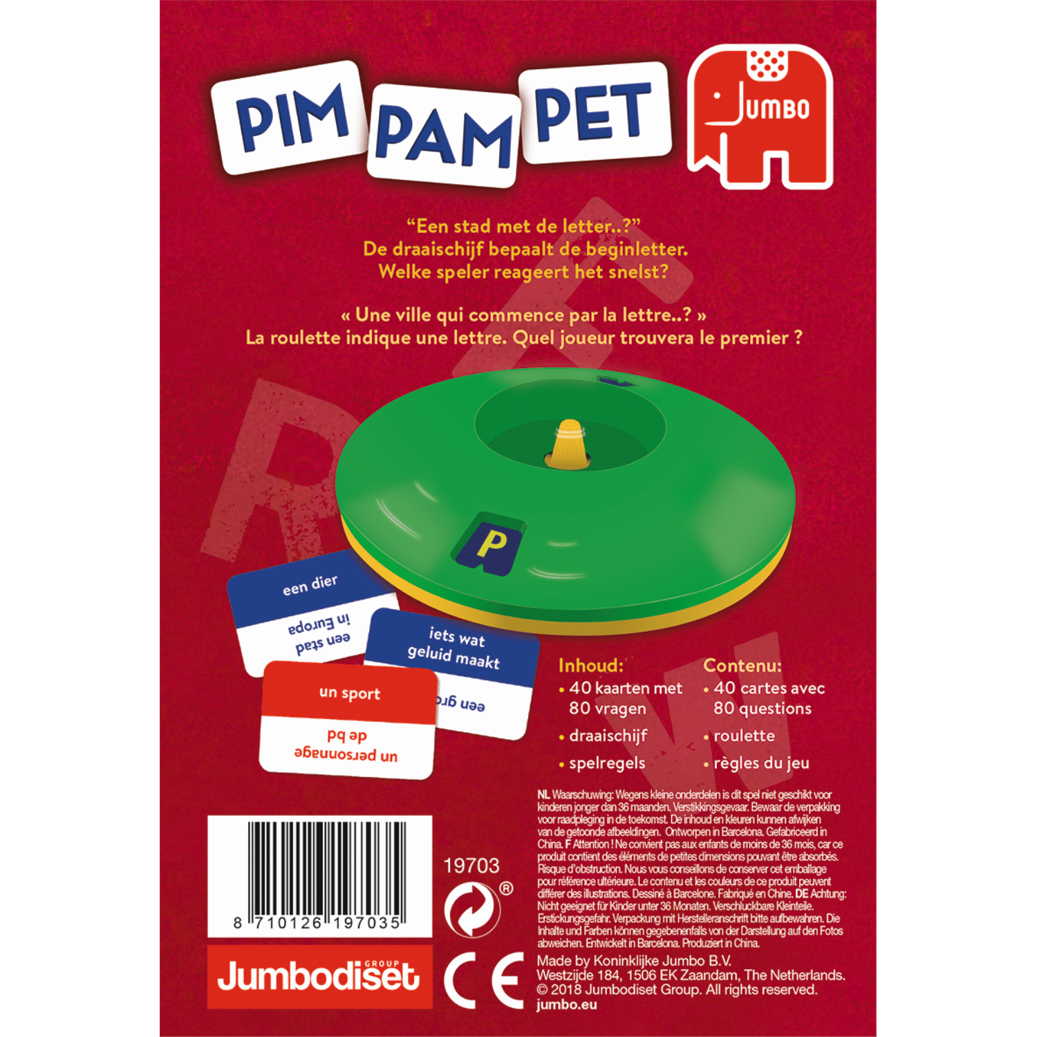 Pim Pam Pet Original, Jumbo