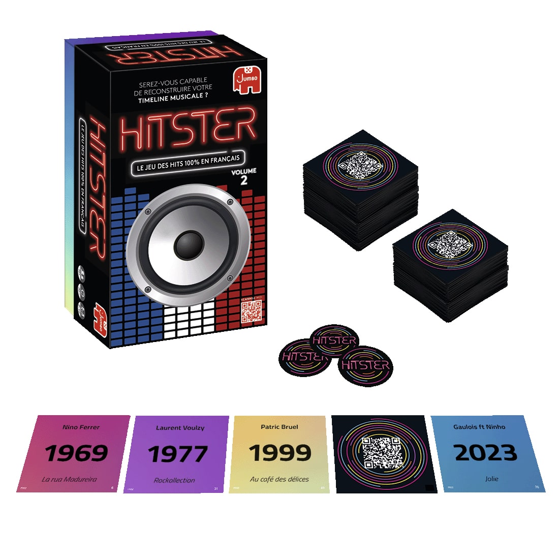 Hitster Chansons Françaises (Franstalig), Jumbo