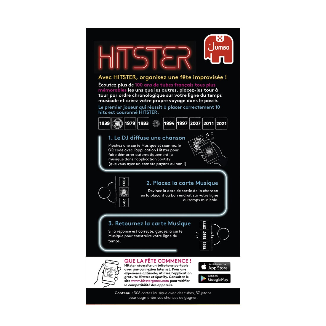 Hitster Chansons Françaises (Franstalig), Jumbo