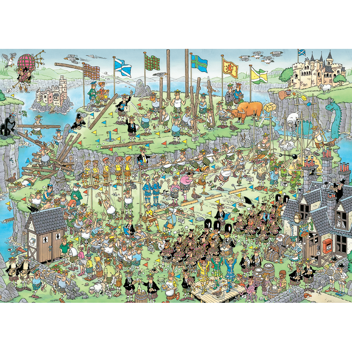 Highland Games - Jan van Haasteren (1000), Jumbo