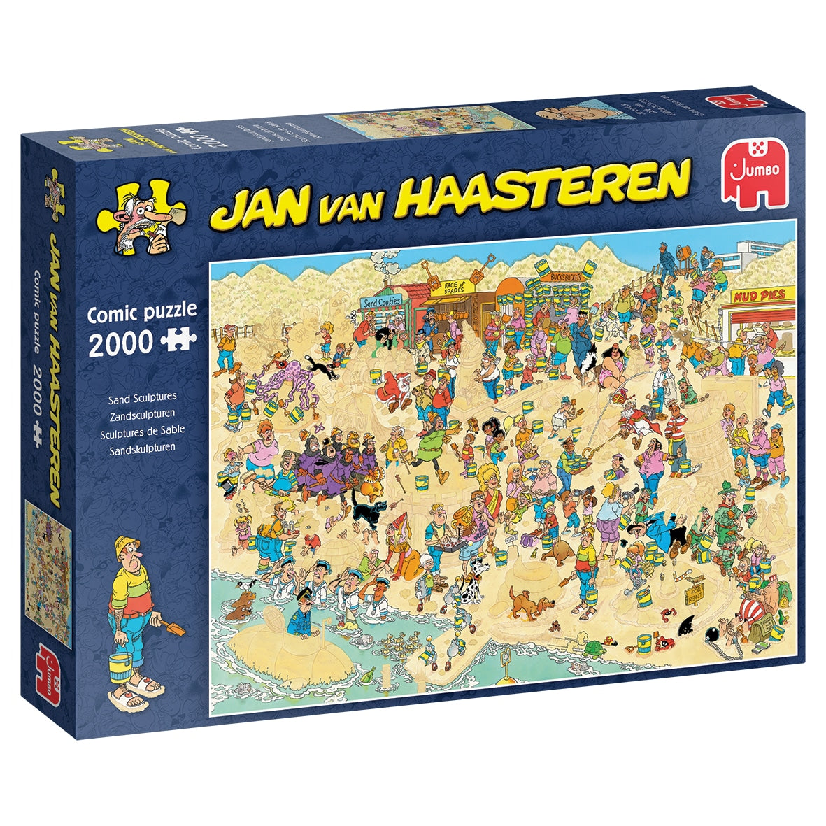 Zandsculpturen - Jan van Haasteren (2000), Jumbo